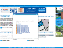 Tablet Screenshot of brokersmatrix.com